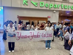 student from yumeyuki go to japan as nurse care